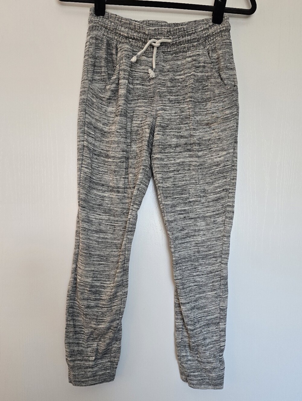 Cat & Jack - Kids Grey & White Jogger Sweatpants With Pockets & Drawstring